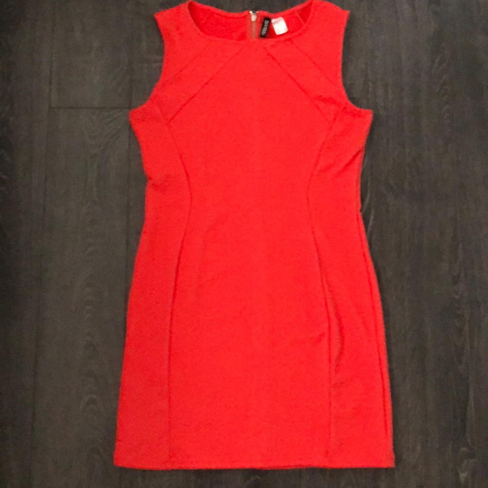 H&M fitted mini dress